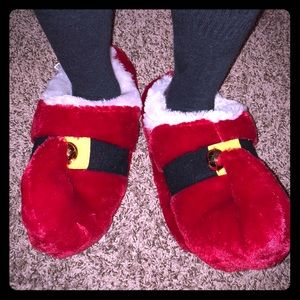 Christmas jingle house shoes